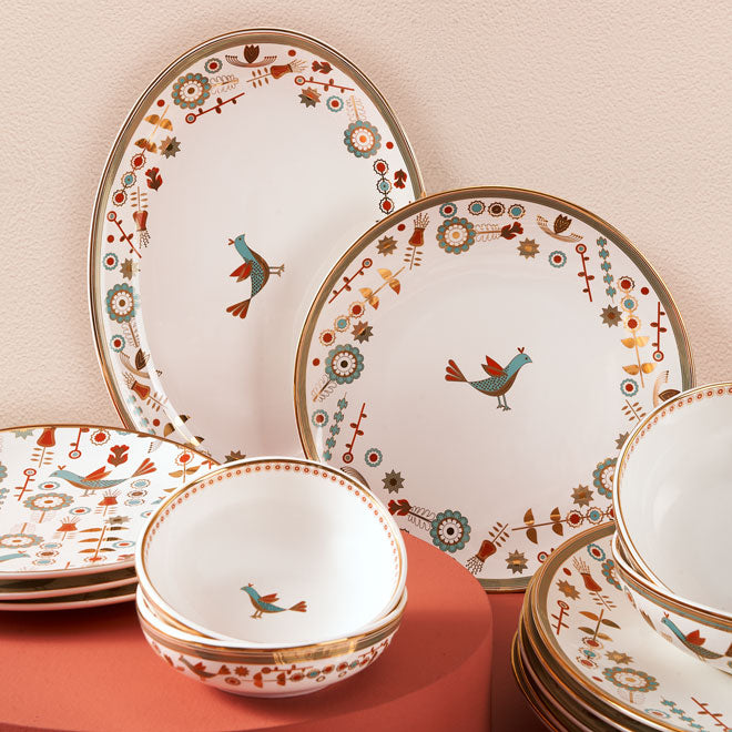 Sweet Summer Dinner Set 35 Pcs