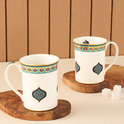 Manjari Mugs Set of 2 Pcs