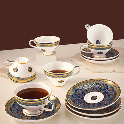 Manjari Cup & Saucer Set of 12 Pcs