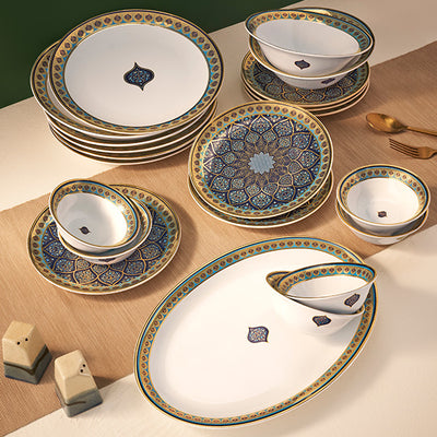 Manjari Dinner Set of 21 Pcs