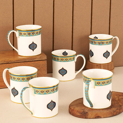 Manjari Mugs Set of 6 Pcs