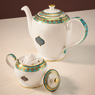 Manjari Tea Set of 17 Pcs