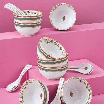 Anar Bagh Dinner Set  45 Pcs